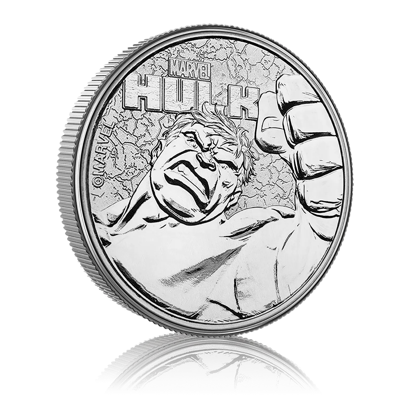 1oz Silver Marvel Series The Incredible Hulk (2019) 4